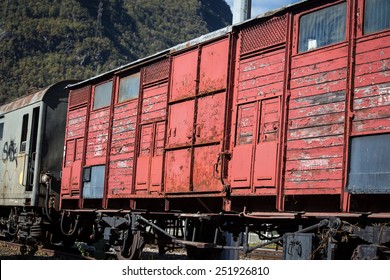 Wooden Box Car