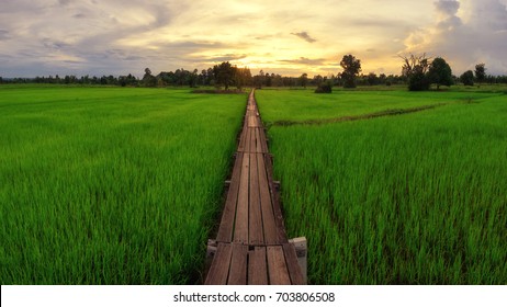 Wooden bridge 100 years old, Khok grachai, Khon Buri in Nakhon Ratchasima at Thailand. - Powered by Shutterstock