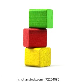 Wooden Building Blocks