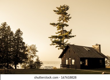 Cabin On A Lake Images Stock Photos Vectors Shutterstock