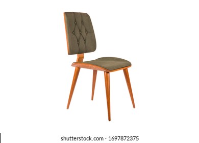 Wooden Chair Isolated On White