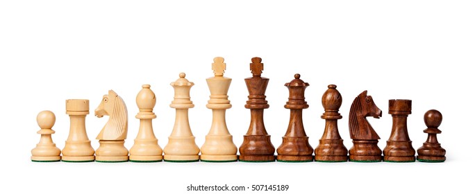 Wooden Chess Pieces