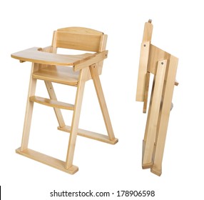 wooden chair for baby