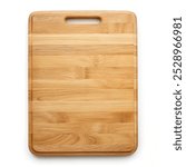 Wooden Chopping board isolated on white background