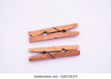 Wooden Clothes Pin With Path
