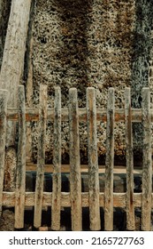 Wooden Construction On An Old Salt Production