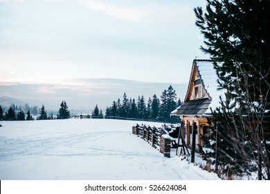 Christmas Cabin Images Stock Photos Vectors Shutterstock