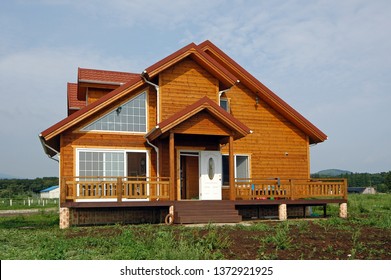 Wooden country house             