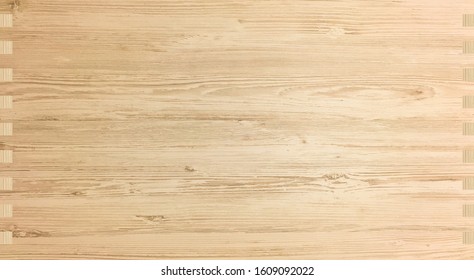 Wooden crate wine box background texture light wood with joints - Shutterstock ID 1609092022