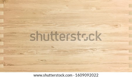 Wooden crate wine box background texture light wood with joints