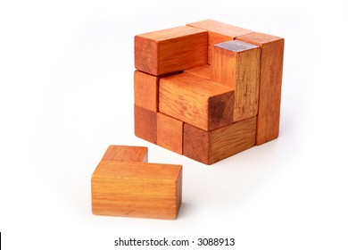 Wooden Cube Puzzle Images Stock Photos Vectors Shutterstock