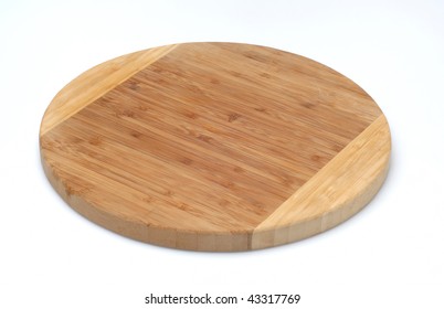 wooden cut-board isolated at white background - Powered by Shutterstock