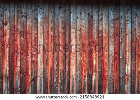 A wooden dark reddish  boards with wood texture for background  plank wall  High quality photo