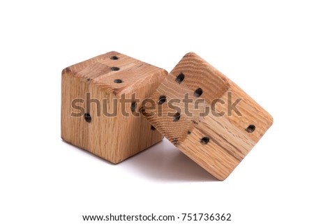 Wooden Dice