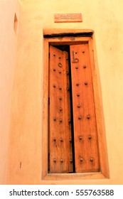 Wooden Door In Ablution Room