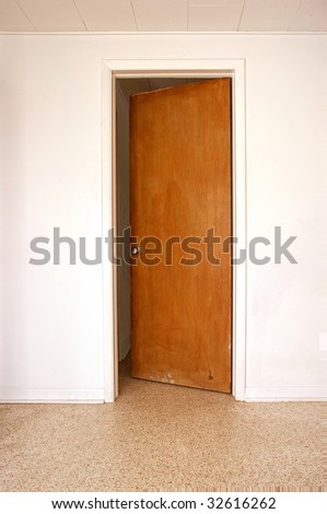 Similar – two doors two choices Door