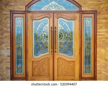 63,478 Wooden door with glass Images, Stock Photos & Vectors | Shutterstock