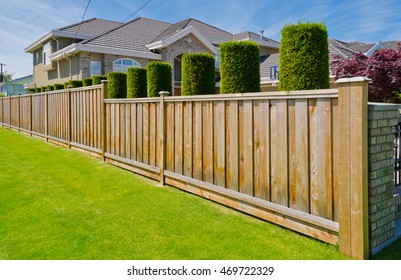 Wooden Fence.