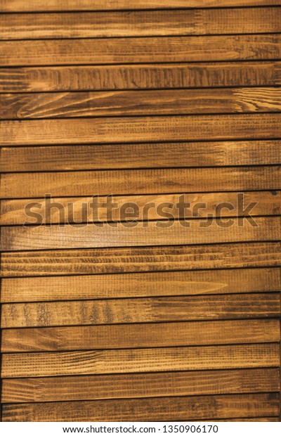 Wooden folding\
screen for interior. Decorative element. Lacquered wooden surface.\
Wooden Louvre folding\
screen.