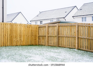 Wooden Garden Fence Oak Stain Wood Paint 