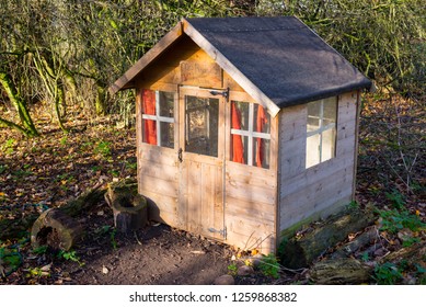 Wooden Garden Shed Outdoor Children Playhouse