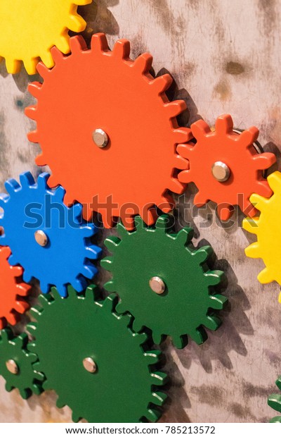 wooden gears toy