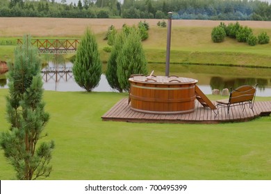 Wooden Hot Tub