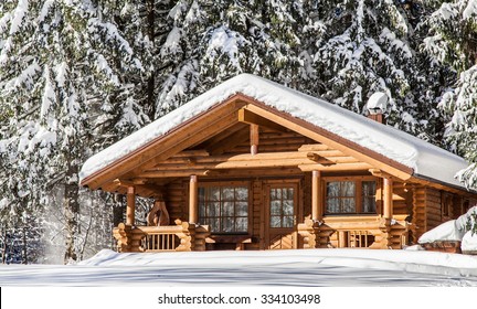 Wooden House in the forest - Powered by Shutterstock