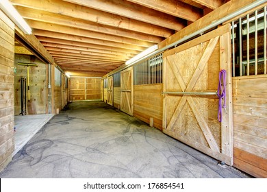 Horse Barn Interior Images Stock Photos Vectors Shutterstock