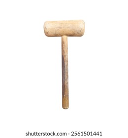 Wooden Mallet with Smooth Head - Kitchen Tool for Tenderizing Meat - wooden hammer - Powered by Shutterstock