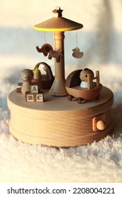 Wooden Music Box For Baby 