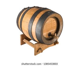 Wooden Oak Barrel Stand View Other Stock Photo 1385453003 | Shutterstock