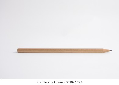 Wooden Pencil Isolated