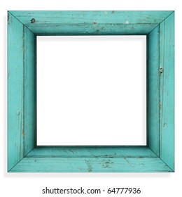 Wooden Photo Frame, Isolated