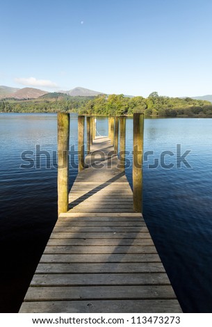 Image, Stock Photo Britain Keswick England