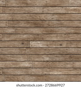 Wooden planks with rustic texture create natural and warm background