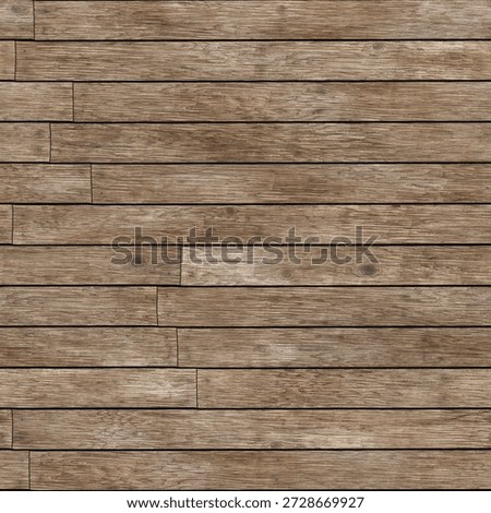 Wooden planks with rustic texture create natural and warm background