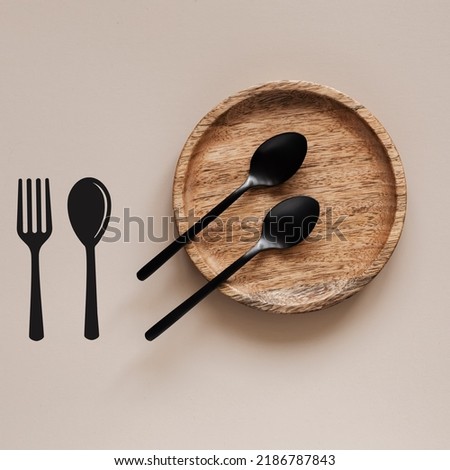 Similar – Image, Stock Photo wooden kitchen items