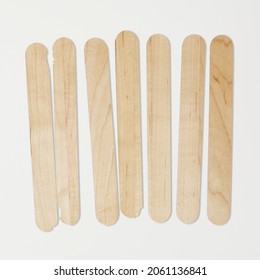 Wooden Popsicle Garden Markers Set