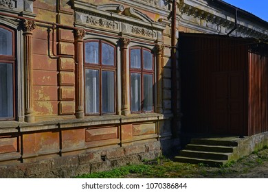 The Wooden Porch Of The Old House