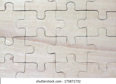 wooden puzzles. background - Shutterstock ID 175871732