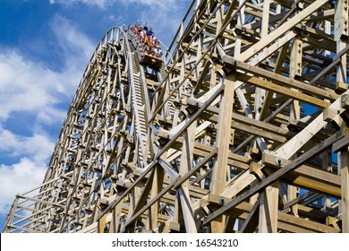 Wooden Roller Coaster