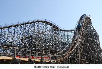 Wooden Roller Coaster