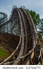 Wooden roller coaster Images, Stock Photos & Vectors | Shutterstock