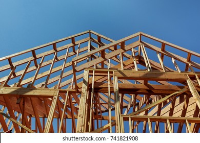 Wooden Roof Construction, For Home, House Building