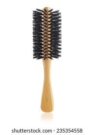 Wooden Round Hair Brush