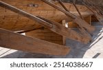 Wooden rowing boat, Arabic-style surroundings, Dubai reconstruction of the old city