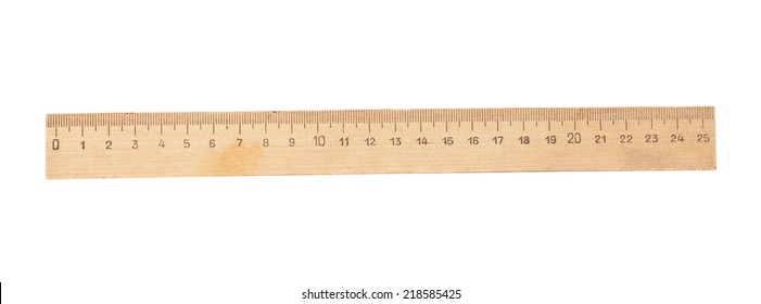 Wooden Ruler 