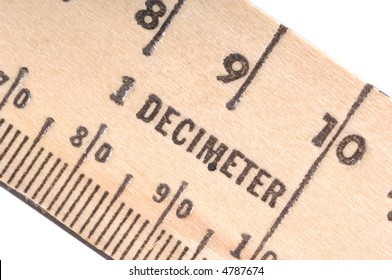 ruler with decimeters images stock photos vectors shutterstock