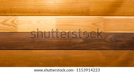 Wooden samples of different types of material.